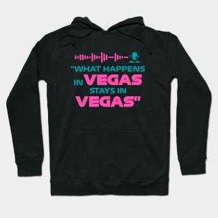 "What Happens In Vegas Stays In Vegas" Funny F1 Design Hoodie